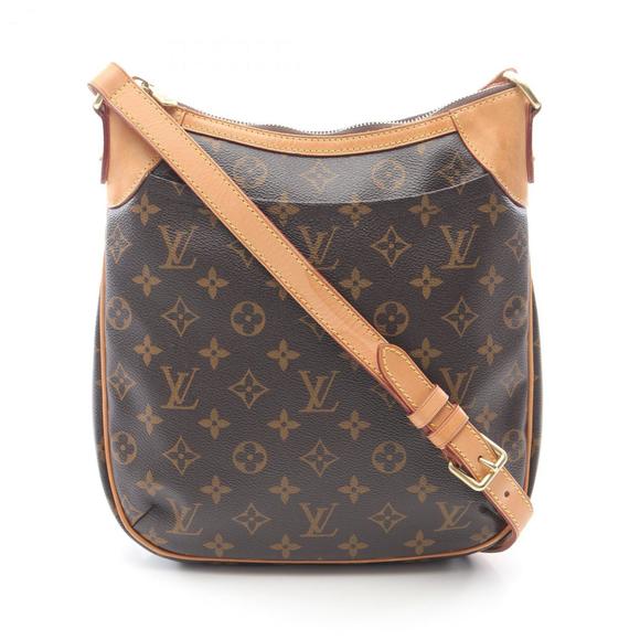 LOUIS VUITTON Brown Monogram Leather Shoulder Bag - Picture 1 of 12